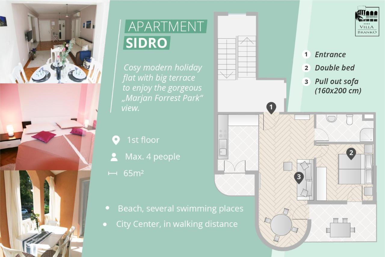 Villa Branko 스플리트 외부 사진