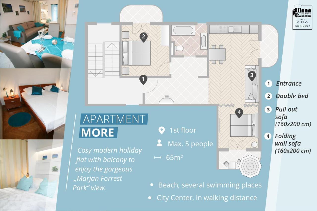 Villa Branko 스플리트 외부 사진